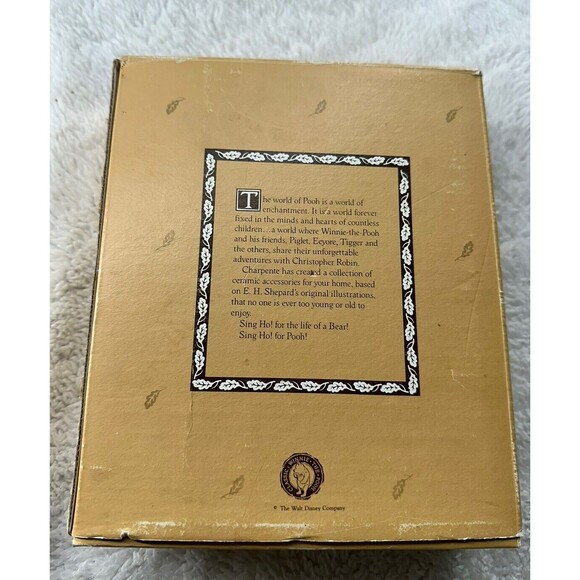 Disney By Charpente Classic Winnie the Pooh Ceramic Light Switch Plate - Picture 4 of 16